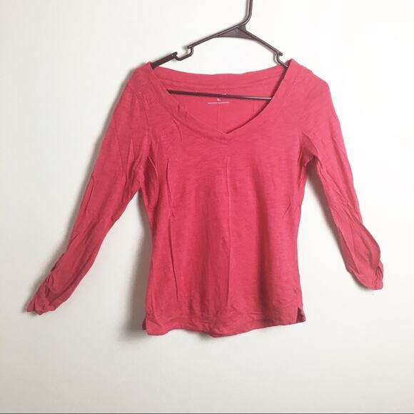 Express Long Sleeve Tee Pink XS - Picture 1 of 14